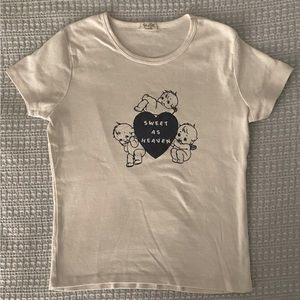 Brandy Melville “Sweet as Heaven” Baby Tee